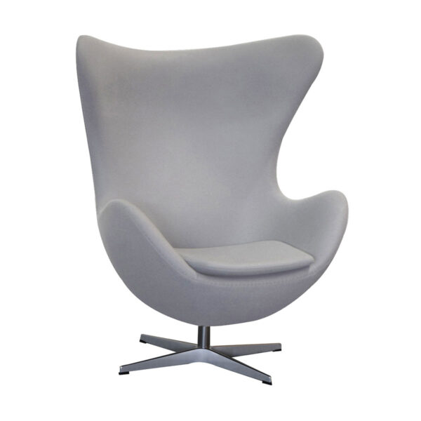 Fauteuil Egg gris