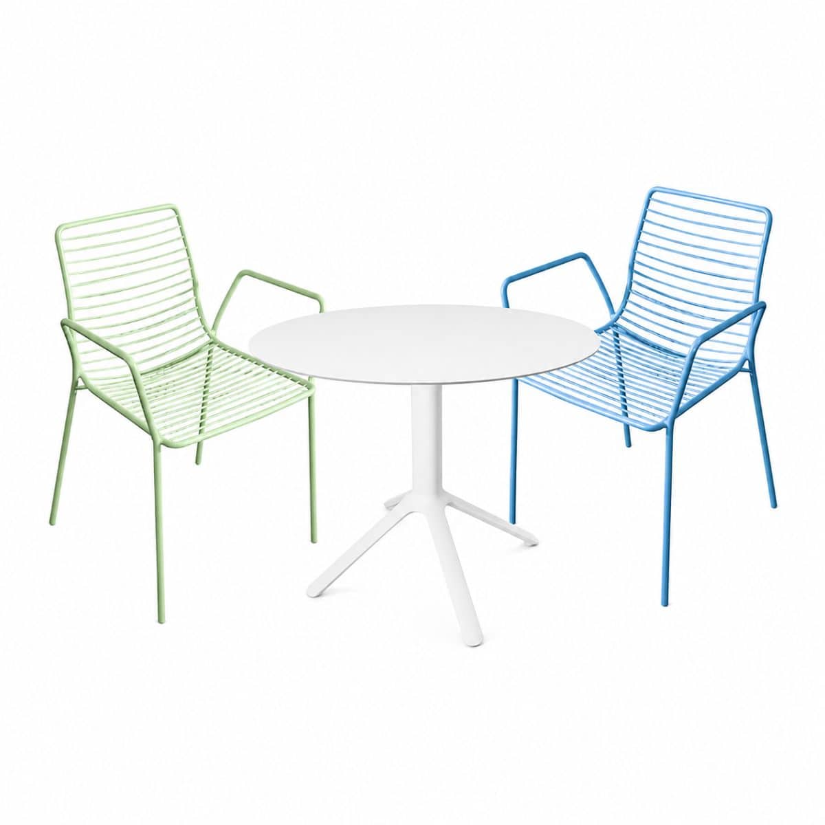 table blanche en location outdoor
