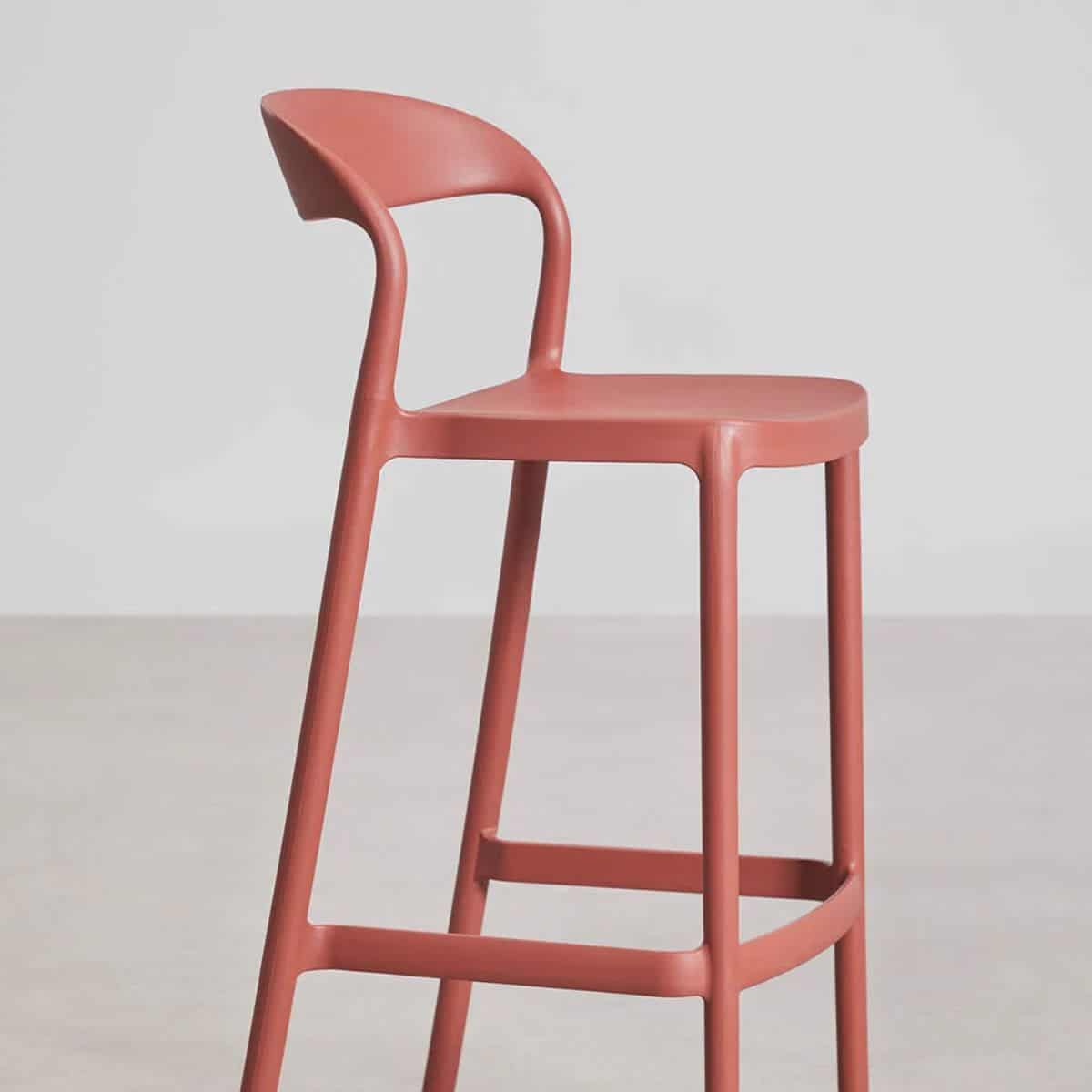 Location tabouret terracotta