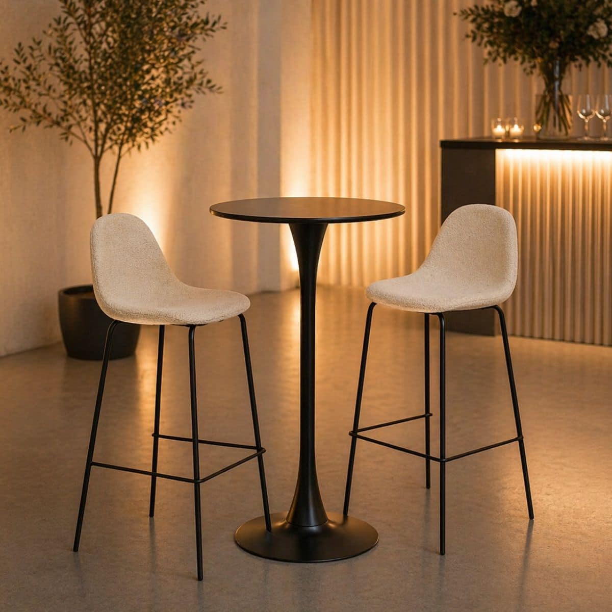 Location tabouret et mange debout événementiel